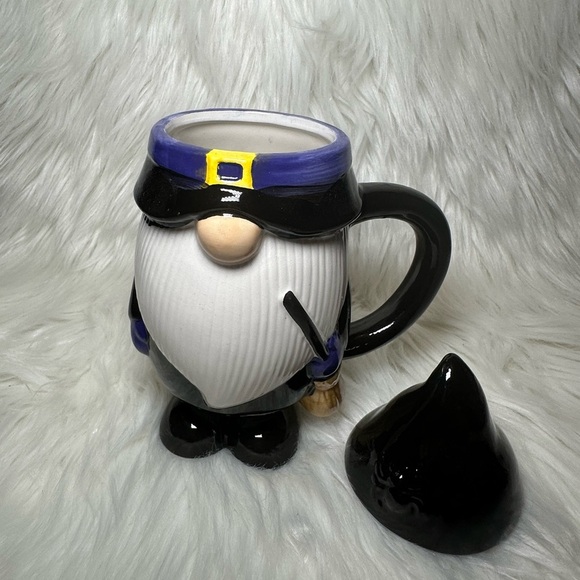 Black and White Gnome Mug - Picture 2 of 4